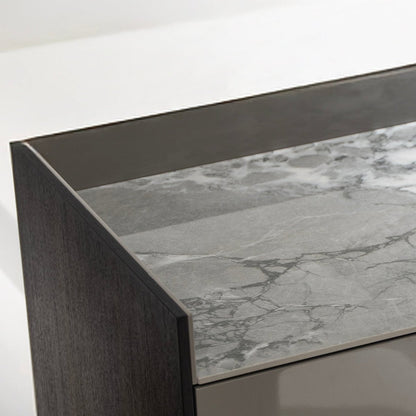 Refined Marble Nightstand - FURNIBLE.