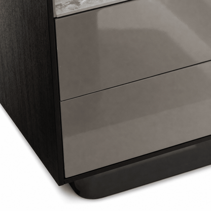 Refined Marble Nightstand - FURNIBLE.