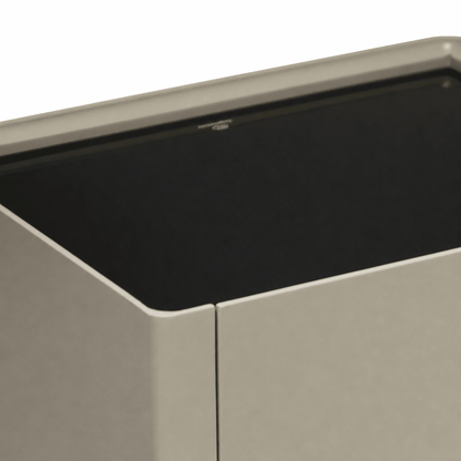 Refined Rectangular Nightstand - FURNIBLE.
