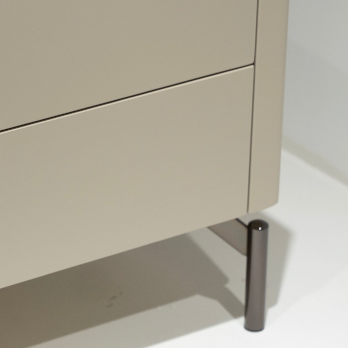 Refined Rectangular Nightstand - FURNIBLE.
