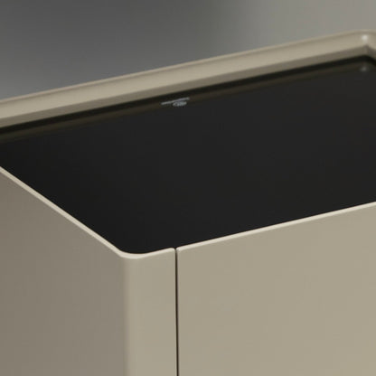 Refined Rectangular Nightstand - FURNIBLE.