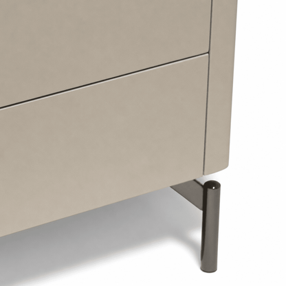 Refined Rectangular Nightstand - FURNIBLE.
