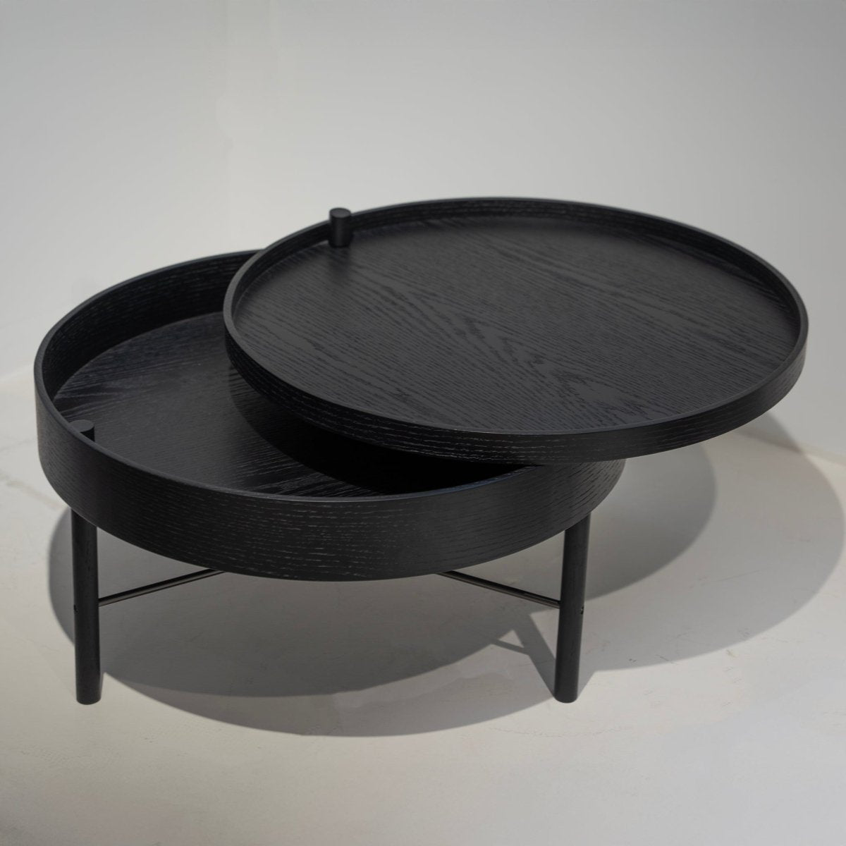 Rotating Tier Side Table - FURNIBLE.