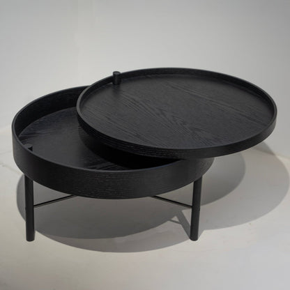 Rotating Tier Side Table - FURNIBLE.