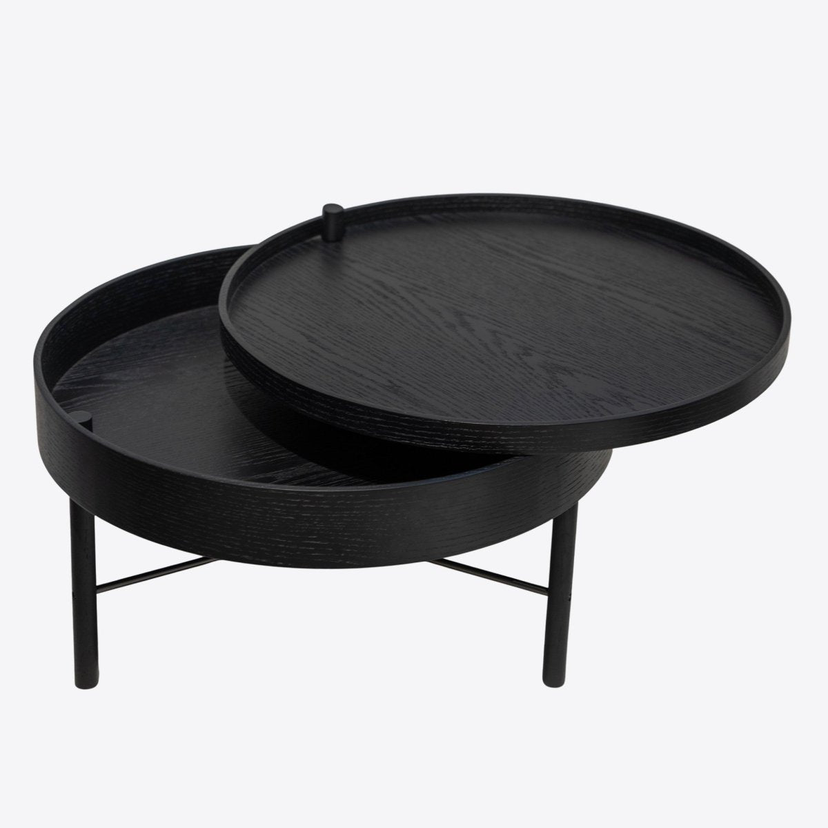 Rotating Tier Side Table - FURNIBLE.