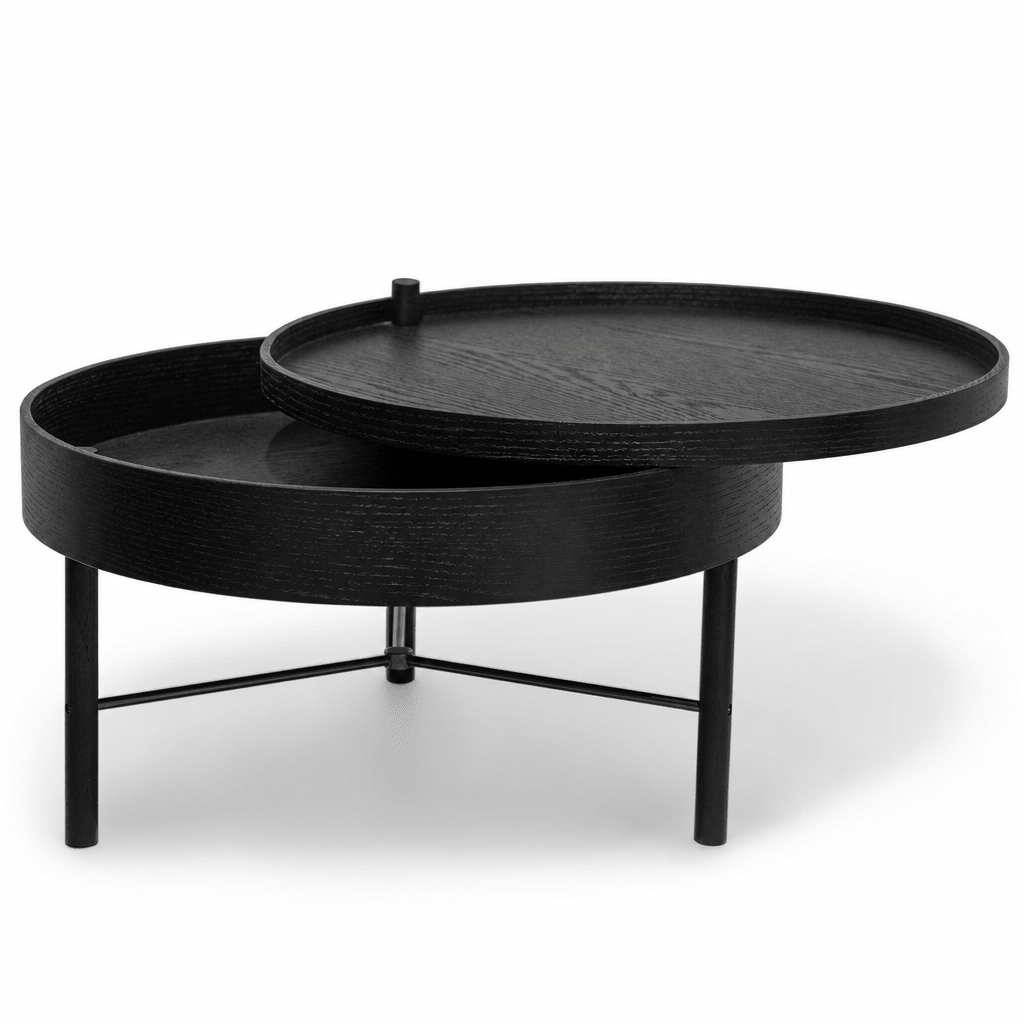 Rotating Tier Side Table - FURNIBLE.