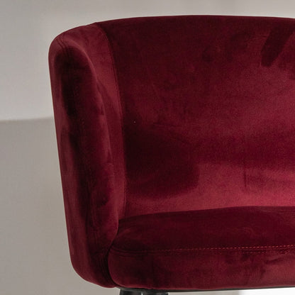 Ruby Velvet Dining Chair - FURNIBLE.