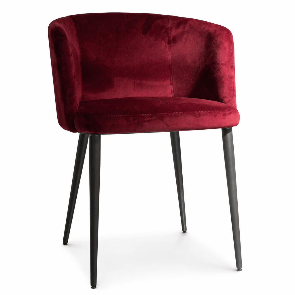 Ruby Velvet Dining Chair - FURNIBLE.