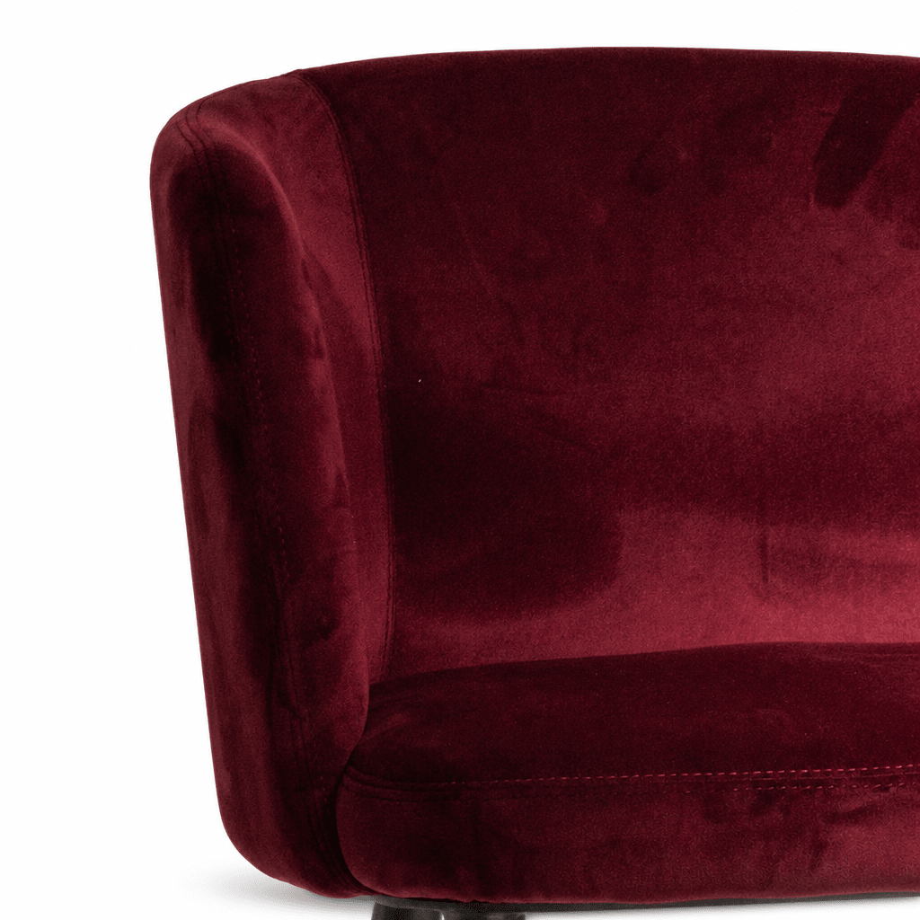 Ruby Velvet Dining Chair - FURNIBLE.