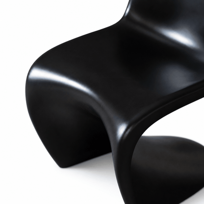 S-Shaped Plastic Chair - FURNIBLE.