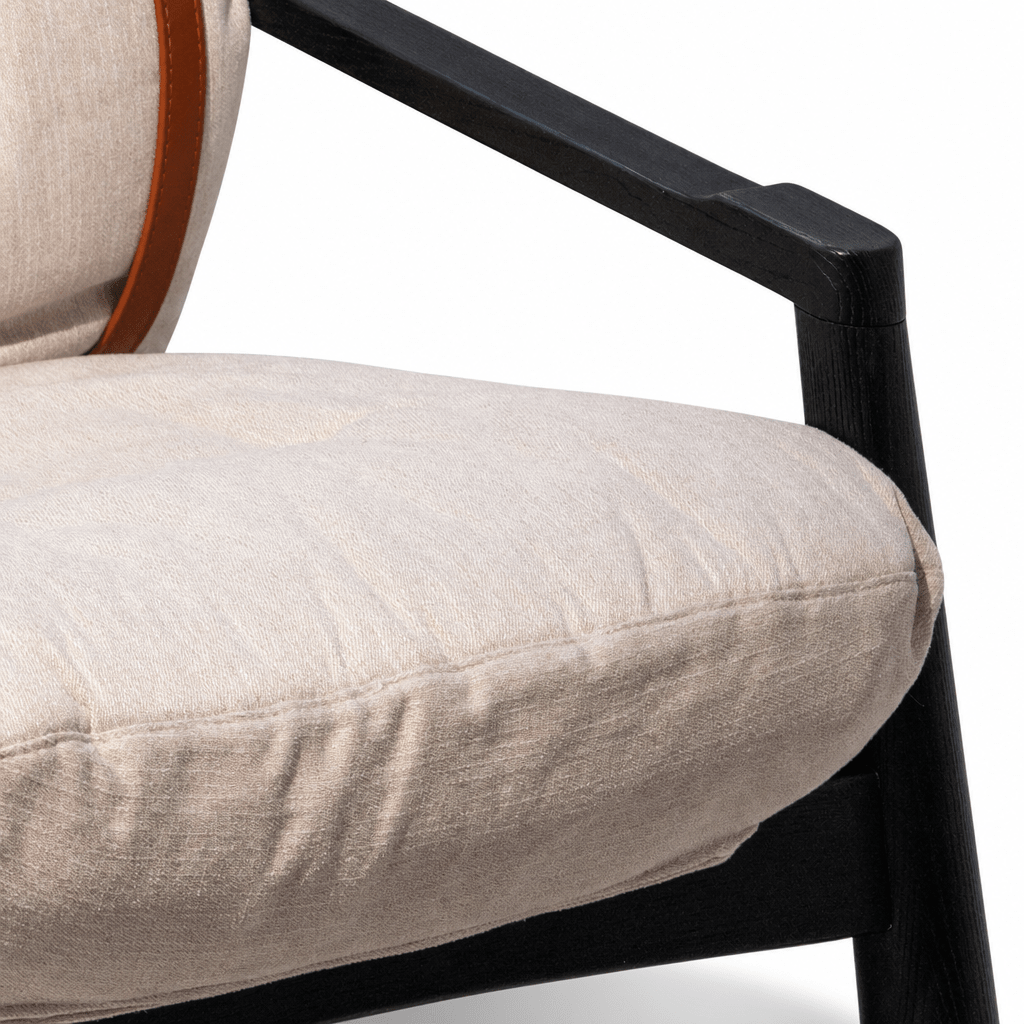 Saddle Strap Lounge Chair - FURNIBLE.