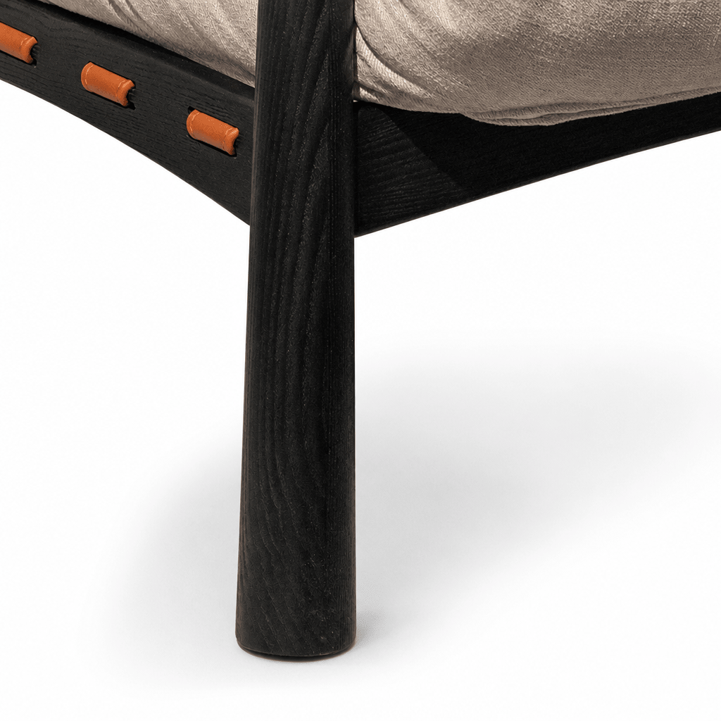 Saddle Strap Lounge Chair - FURNIBLE.