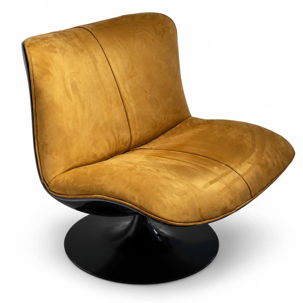 Saffron Swivel Lounge Chair - FURNIBLE.
