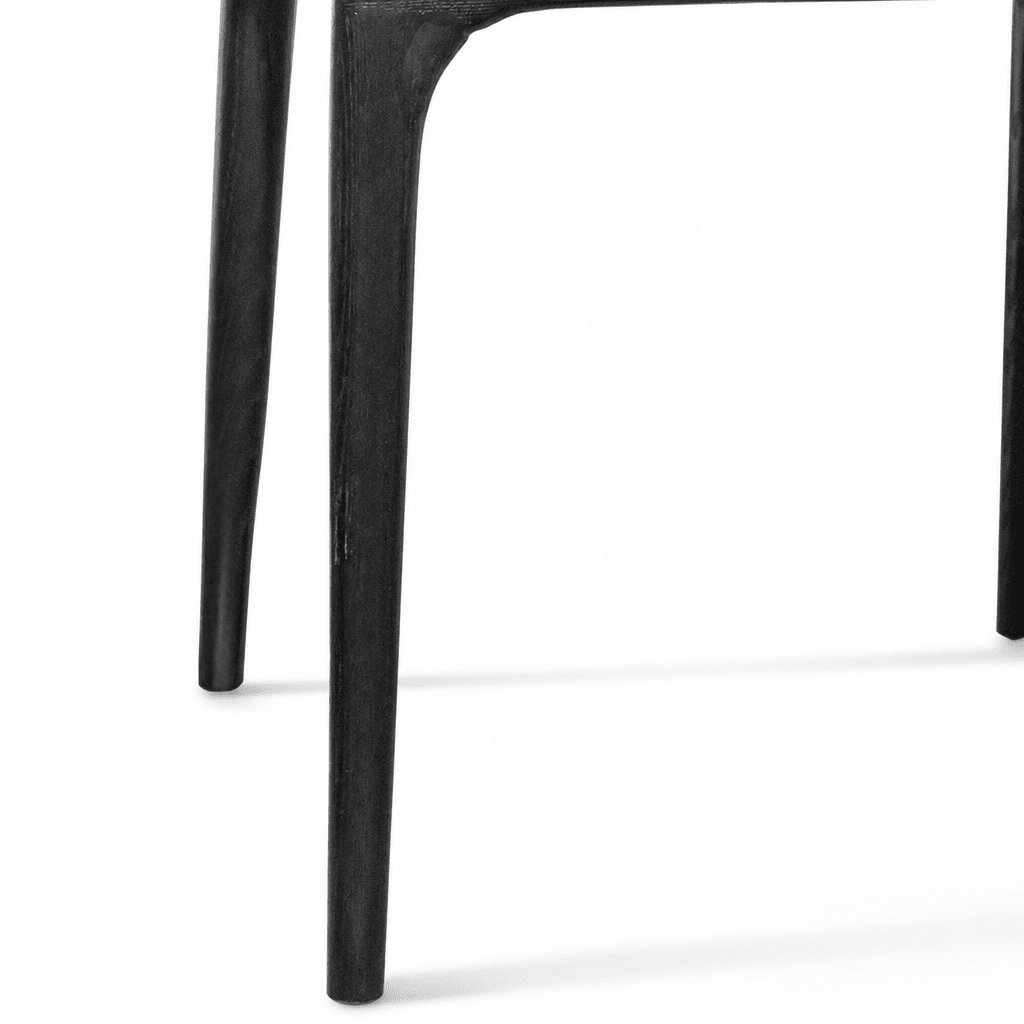 Sculpted Wood Dining Chair - FURNIBLE.