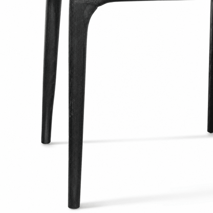 Sculpted Wood Dining Chair - FURNIBLE.