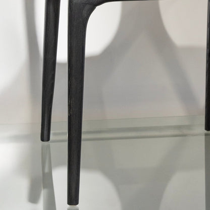 Sculpted Wood Dining Chair - FURNIBLE.