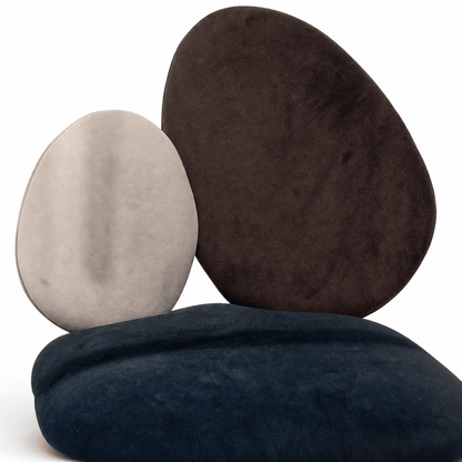 Sculptural Pebble Chair - FURNIBLE.
