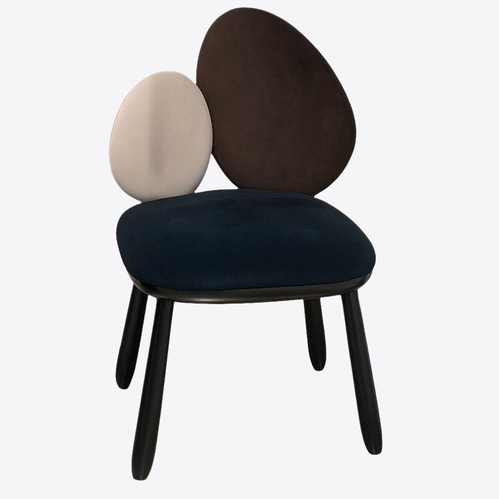 Sculptural Pebble Chair - FURNIBLE.
