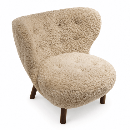 Shearling Snug Chair - FURNIBLE.