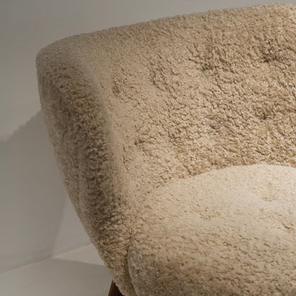 Shearling Snug Chair - FURNIBLE.