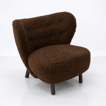 Shearling Snug Chair - FURNIBLE.