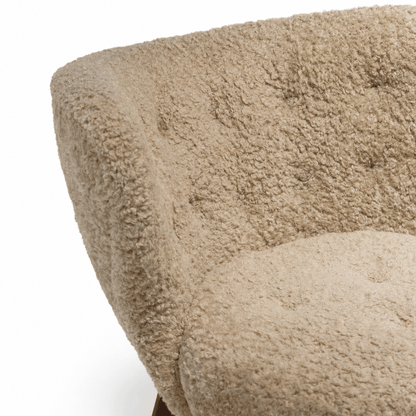 Shearling Snug Chair - FURNIBLE.