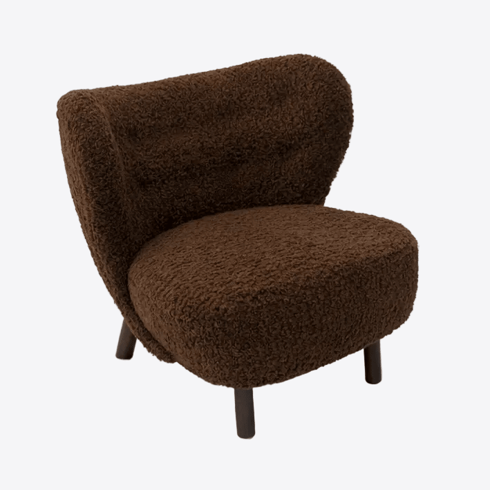Shearling Snug Chair - FURNIBLE.