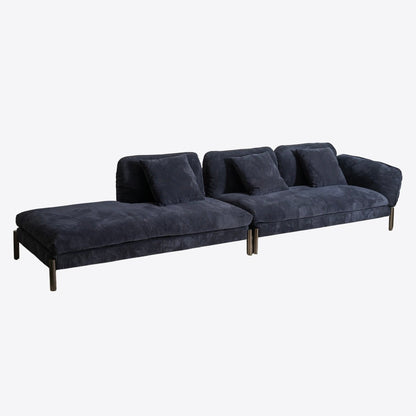 Sora Grand Chaise Sofa - FURNIBLE.
