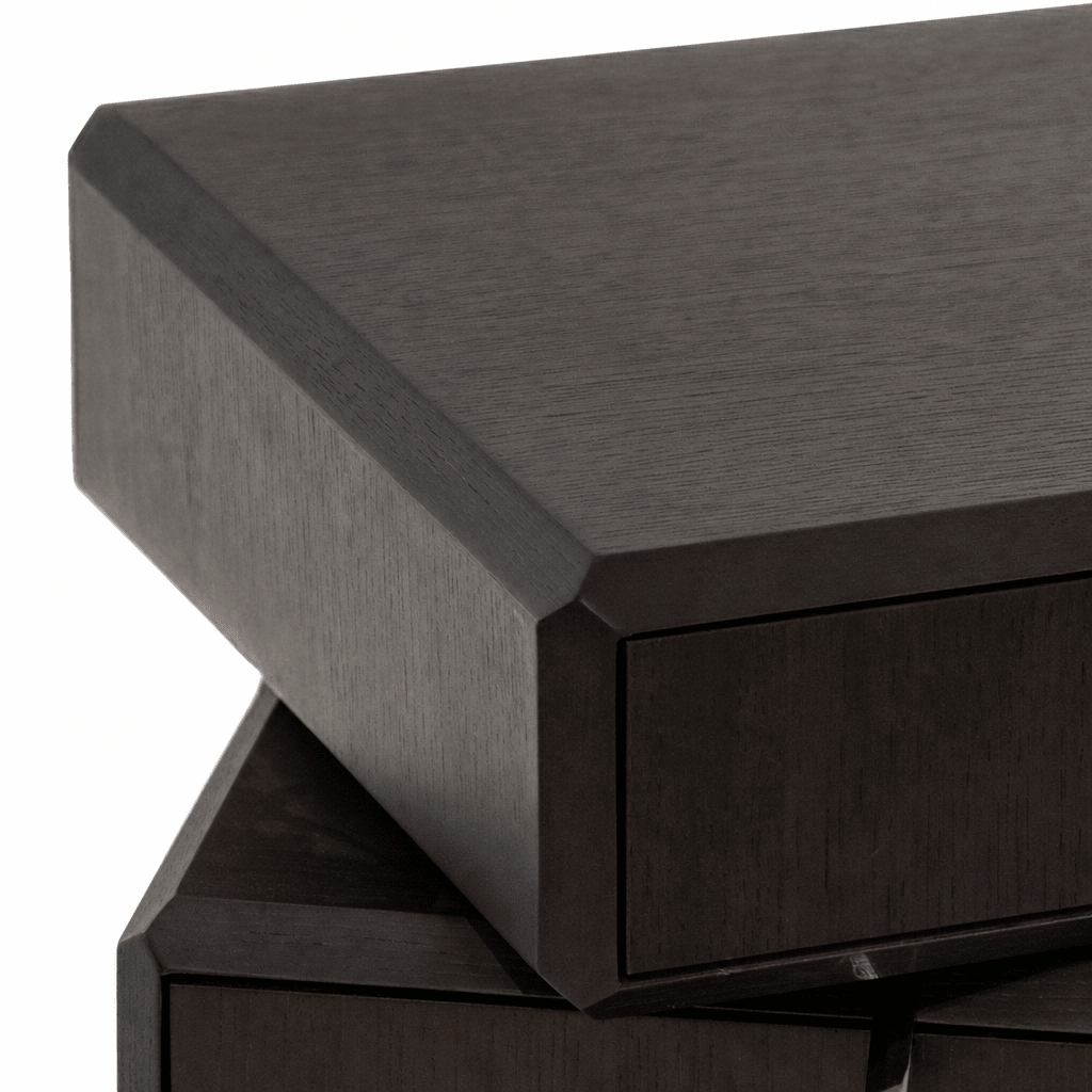 Stacked Noir Drawer Unit - FURNIBLE.
