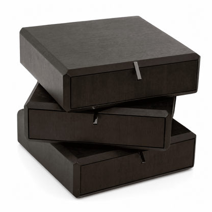 Stacked Noir Drawer Unit - FURNIBLE.