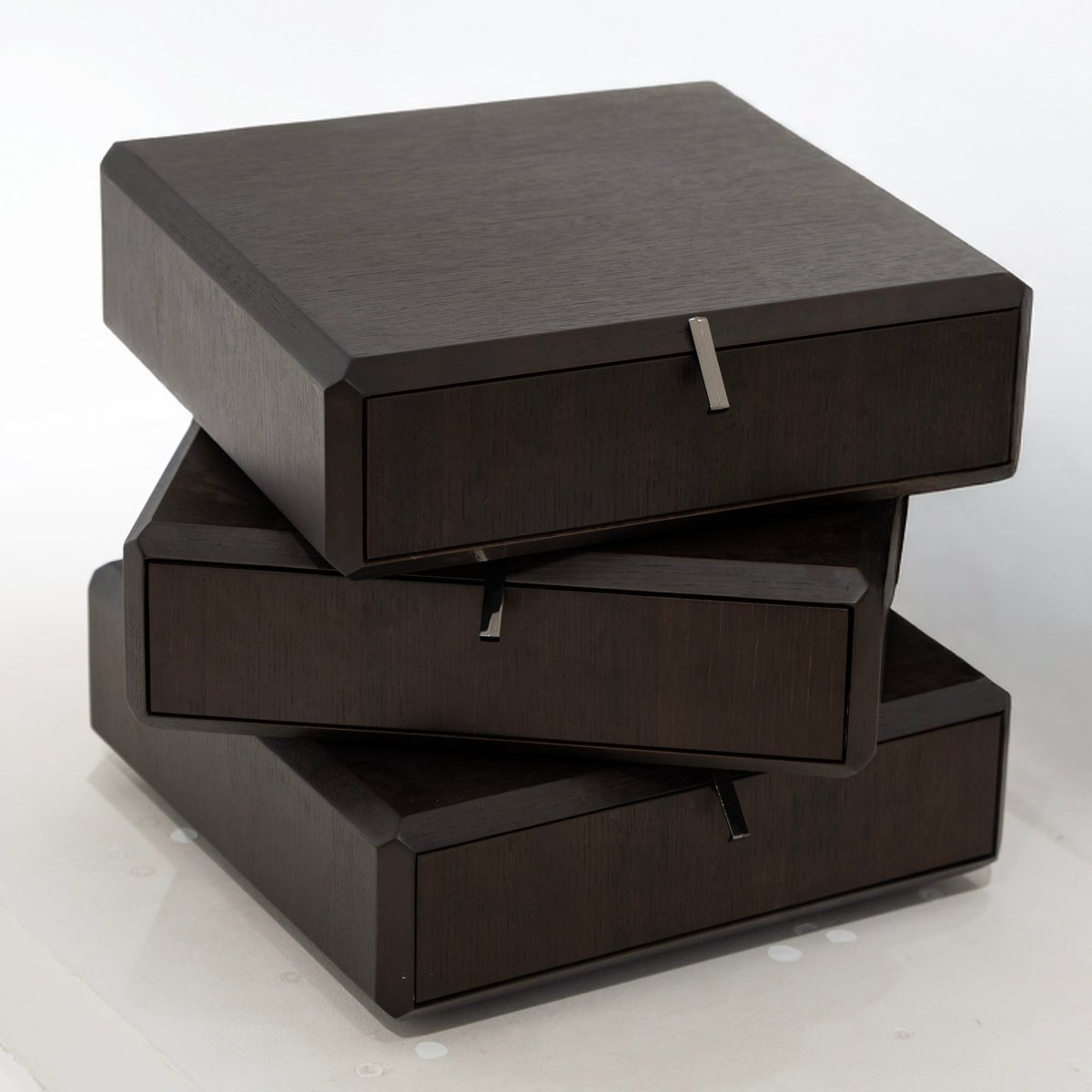 Stacked Noir Drawer Unit - FURNIBLE.