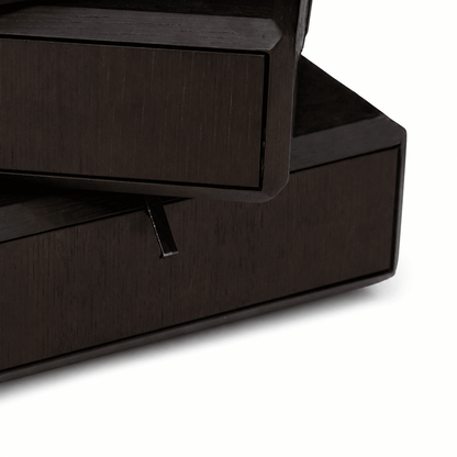 Stacked Noir Drawer Unit - FURNIBLE.