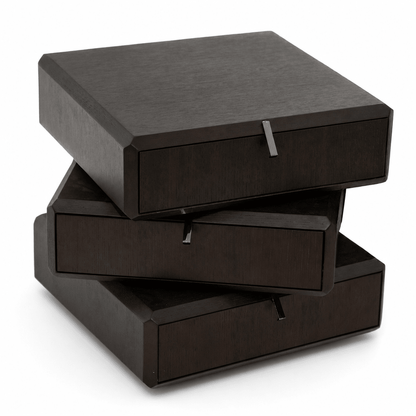 Stacked Noir Drawer Unit - FURNIBLE.