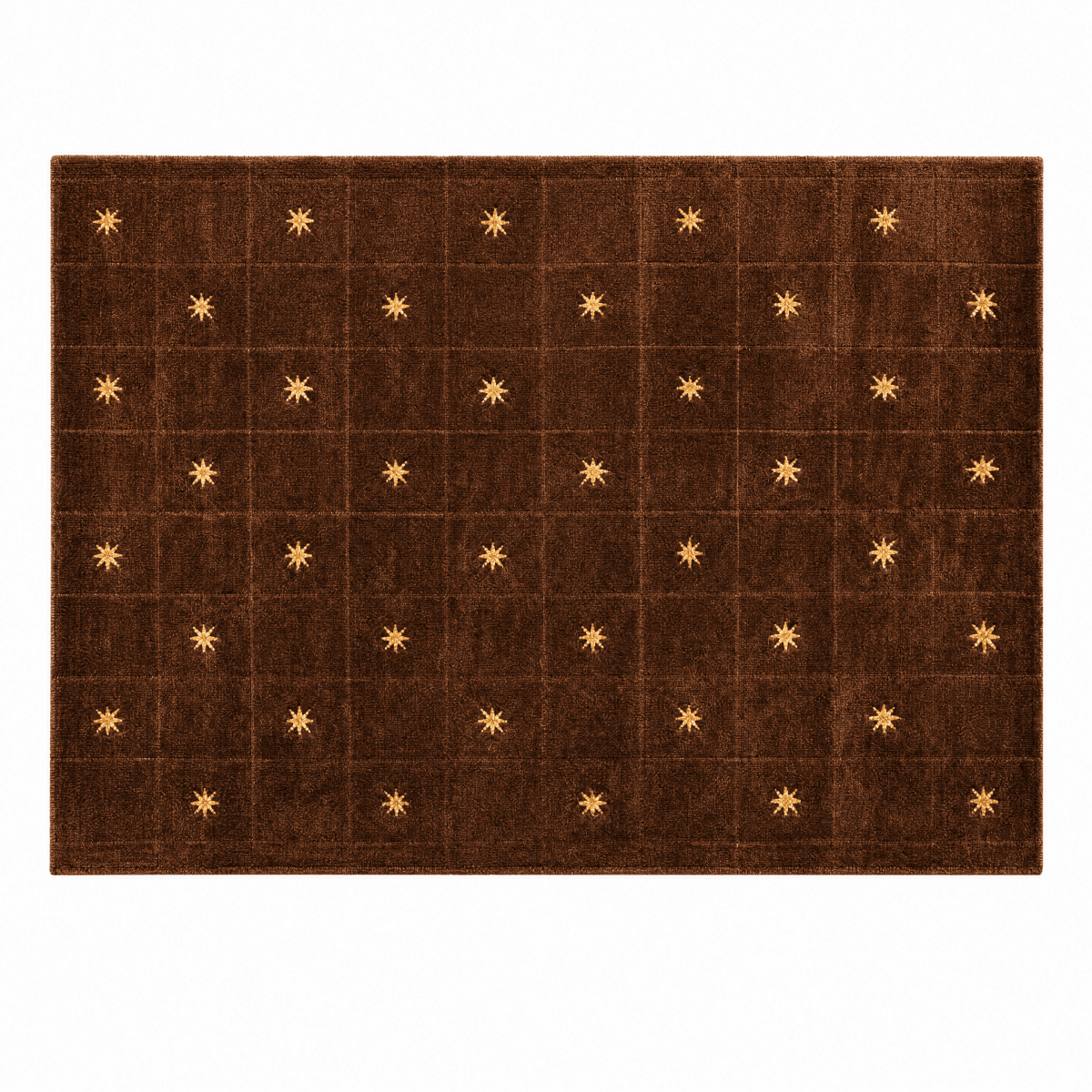 Star Grid Tufted Rug - FURNIBLE.