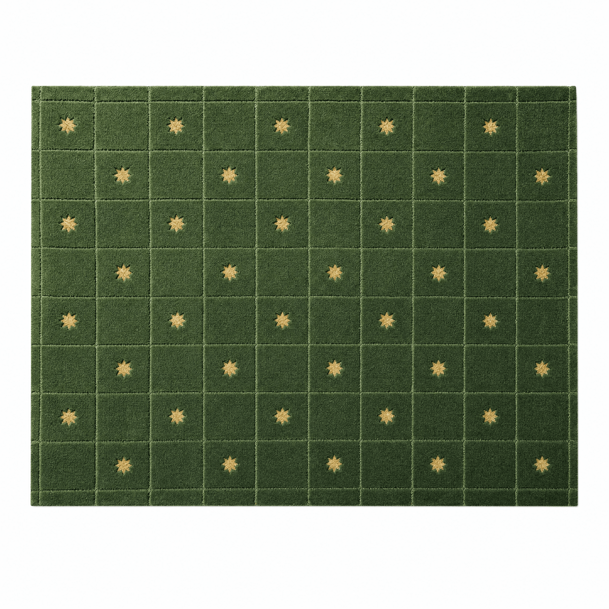 Star Grid Tufted Rug - FURNIBLE.