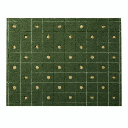 Star Grid Tufted Rug - FURNIBLE.