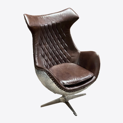 Stratos Leather Armchair - FURNIBLE.