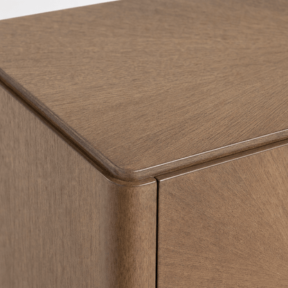 Sunburst Walnut Sideboard - FURNIBLE.