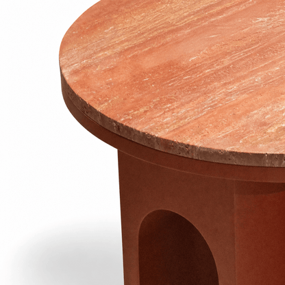 Terracotta Arch Accent Table - FURNIBLE.