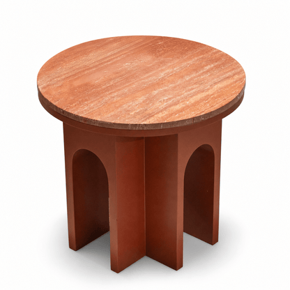 Terracotta Arch Accent Table - FURNIBLE.