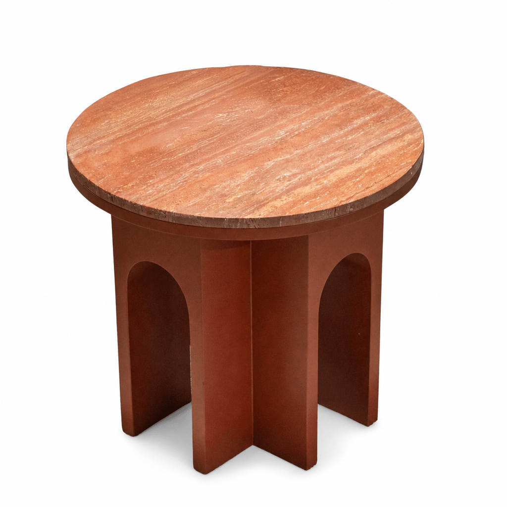 Terracotta Arch Accent Table - FURNIBLE.