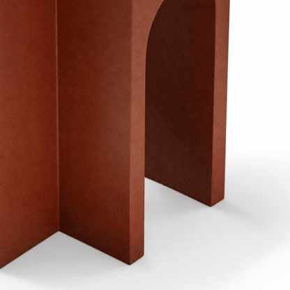 Terracotta Arch Accent Table - FURNIBLE.
