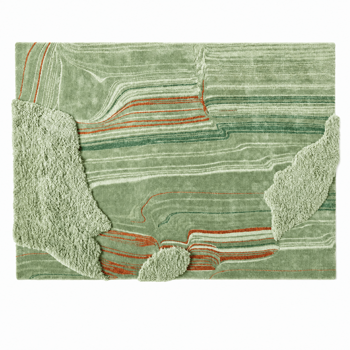 Terrain Contour Tufted Rug - FURNIBLE.