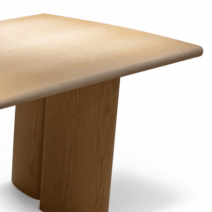 Timber Dining Table - FURNIBLE.