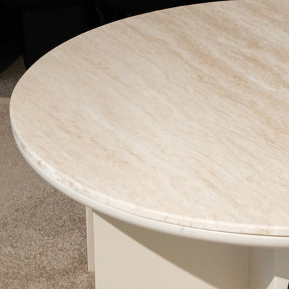 Travertine Arch Coffee Table - FURNIBLE.