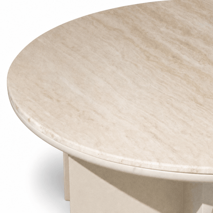 Travertine Arch Coffee Table - FURNIBLE.