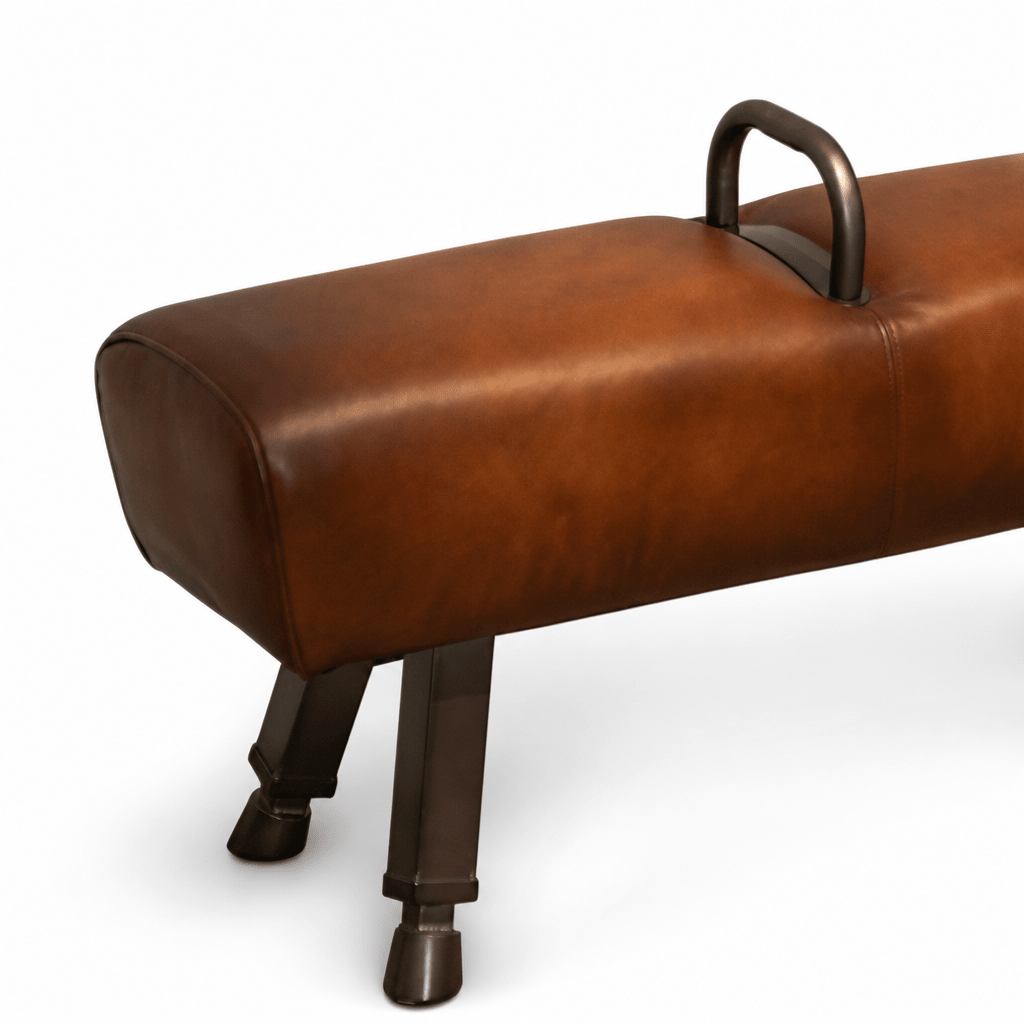 Vault Leather Bench - FURNIBLE.