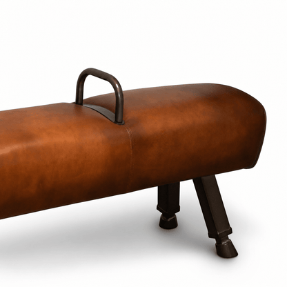 Vault Leather Bench - FURNIBLE.