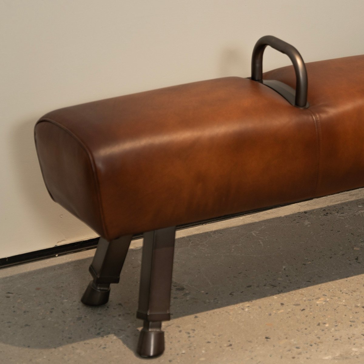 Vault Leather Bench - FURNIBLE.