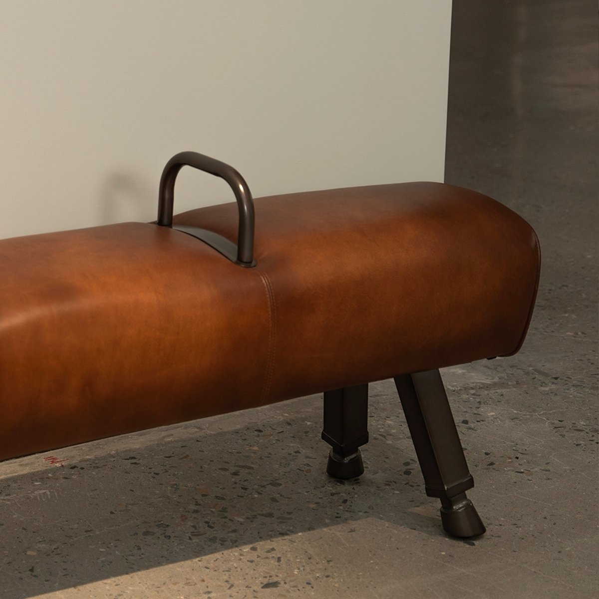 Vault Leather Bench - FURNIBLE.